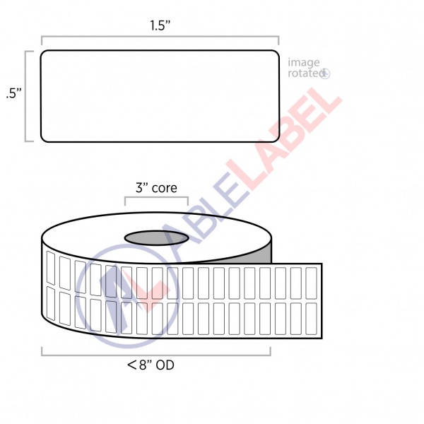 Circuit Board Labels | Glossy White Polyimide Labels | Able Label | 1.5 ...