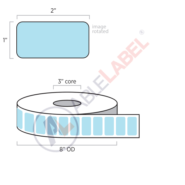 Direct Thermal Color Paper Labels | Able Label | 2