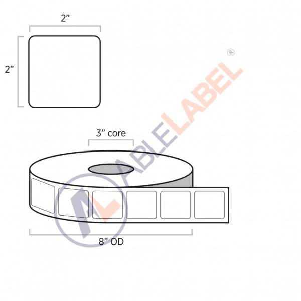 Removable Adhesive Paper Labels | Thermal Transfer | Able Label | 2